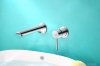 Blue Water Icona bateria umywalkowa podtynkowa chrom